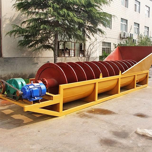 دستگاه ماسه شور حلزونی
